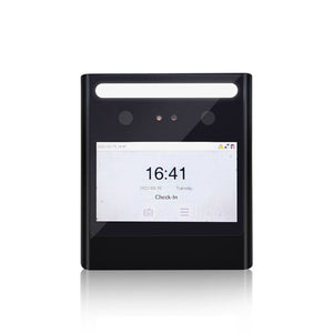Geoface E 10+ WIFI Time Clock Recorder | Facial Recognition | Proximity | Payroll Export, Live Attendance dashboards. 90 days FREE Support. NO SUBSCRIPTIONS.