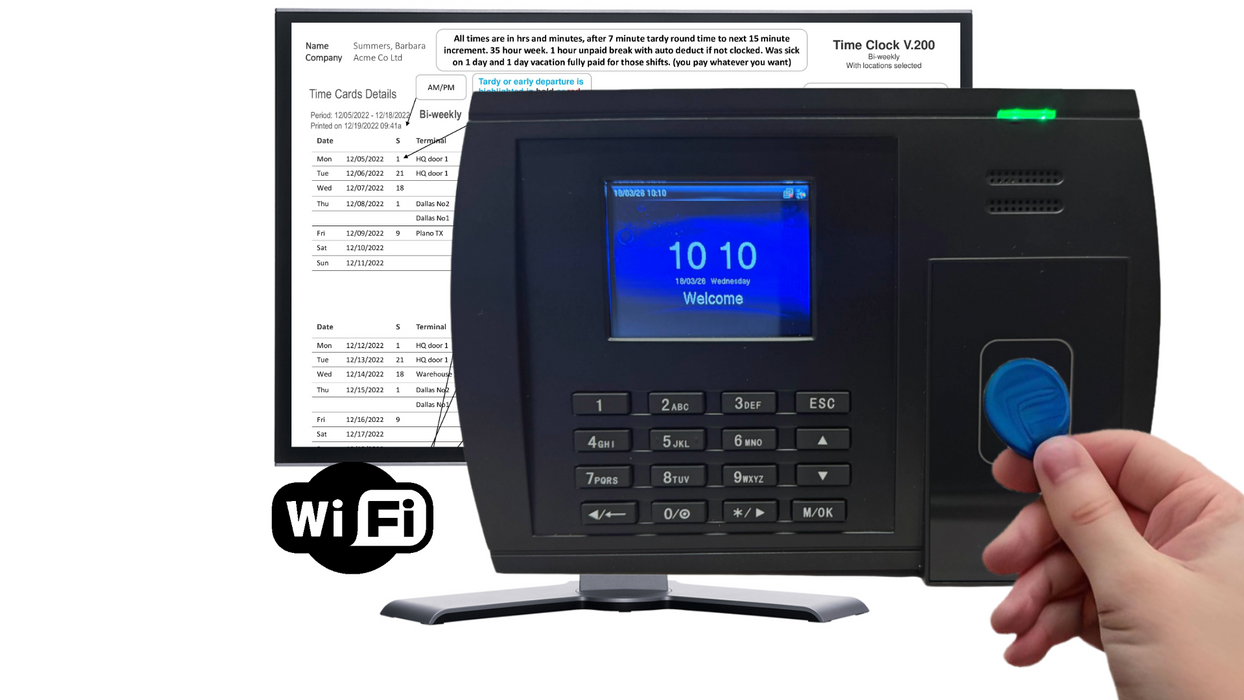 Time Clocks For Small Business | Employee Time Tracking System | Biometric Time Clock | Time Clock Software | Best Time Clocks For Businesses | Time Attendance System | Time Clock For Payroll | Fingerprint Time Clock | Affordable Time Clocks | Time Clock For Hourly Employees