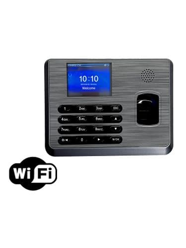 GeoTime 10 X Time Clock with Wifi. Biometric fingerprint - eliminates ‘buddy punching’. Accurate and Reliable Software. FREE Export to payroll. NO SUBSCRIPTIONS NEEDED. 1 year warranty. 90 days FREE Support.