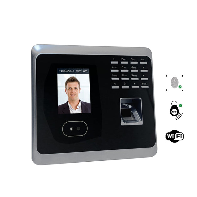 Geoface F WIFI Face Recognition, Fingerprint, Proximity & PIN Terminal only (no software)