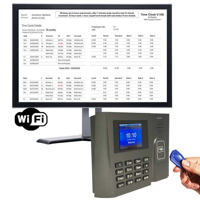 Time Clocks For Small Business | Employee Time Tracking System | Biometric Time Clock | Time Clock Software | Best Time Clocks For Businesses | Time Attendance System | Time Clock For Payroll | Fingerprint Time Clock | Affordable Time Clocks | Time Clock For Hourly Employees