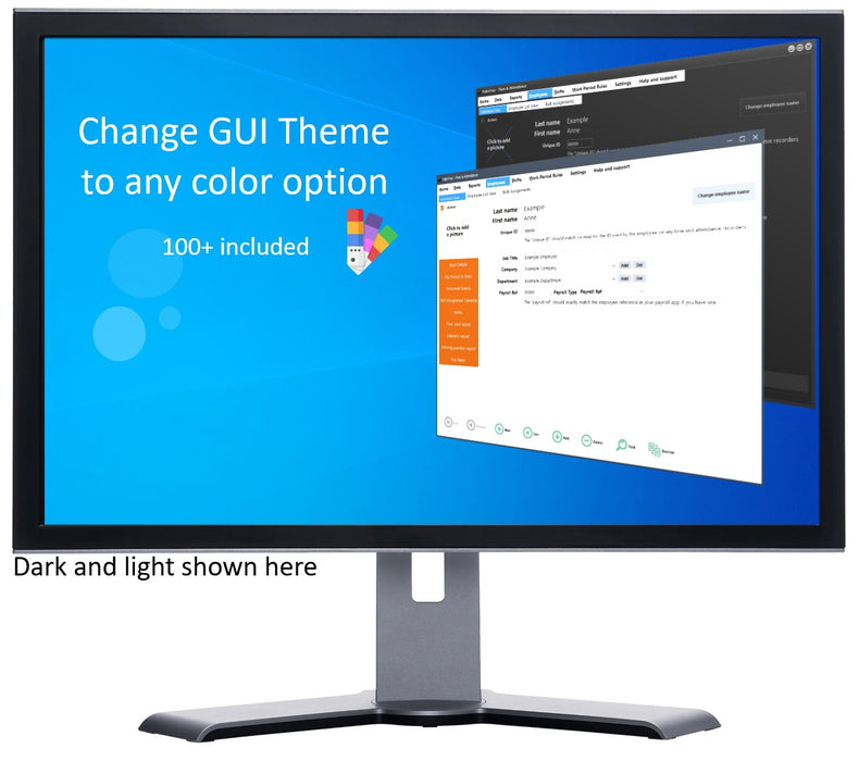 Time Clock, Geoface 10 TCP/IP, Biometric Facial Recognition. Accurate and Reliable, FREE Export to payroll. 90 days FREE Support. No subscriptions. 1 year warranty. You own the software.